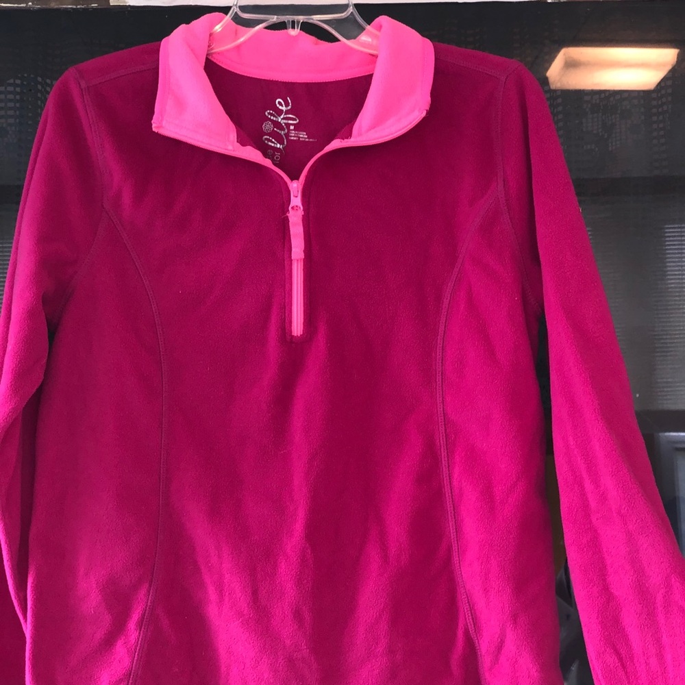 Hot pink fleece